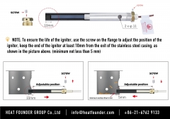 HFPES1202-90S Ignition Time,for Pellet Heating Stove