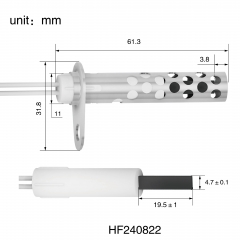 HF240822 Silicon nitride ignition rod.Hot Surface Ignitor