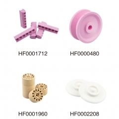 High Temperature Resistant Wear-Resistant Steatite Ceramic 95% Al2O3 Alumina Electrical Ceramic Parts